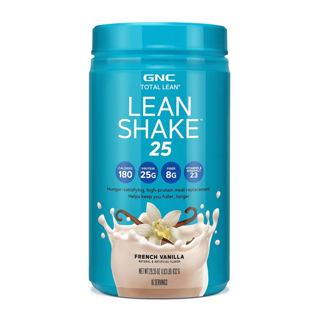 GNC Total Lean Lean Shake 25 - Fransk Vanilla (16 Servere)