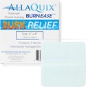 BurnEase ™ Hydrogel Burn Dressing Pads by AllaQuix - XL 4 "Steril Pads (Box af 5) - 124; Instant Cooling Relief for Burns, Scalds, Sunburn - 124; Fugtig Wown Healing Gel til førstehjælp & akut brandpleje