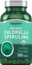 Piping Rock Chlorella Spirulina Organic against 124; 500 tabletter