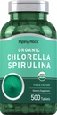 Piping Rock Chlorella Spirulina Organic against 124; 500 tabletter