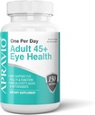 Voksen 45 + Eye Health Eye Vitaminer w / C-vitamin, E-vitamin, zink, kobber, & Omega-3 fedtsyrer til Vision Sundhed & Øjenbeskyttelse, 150 Softgels