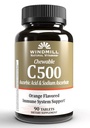 Windmill Health Products Chewable Vitamin C- 500, Immunsystemet Support, Potent Antioxidanter, 90 Tablets, 90 Greve