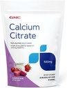 GNC Calcium Citrate 500mg Soft Chews, Highly Absorbable Form of Calcium, Berries & Cream, 30 Count