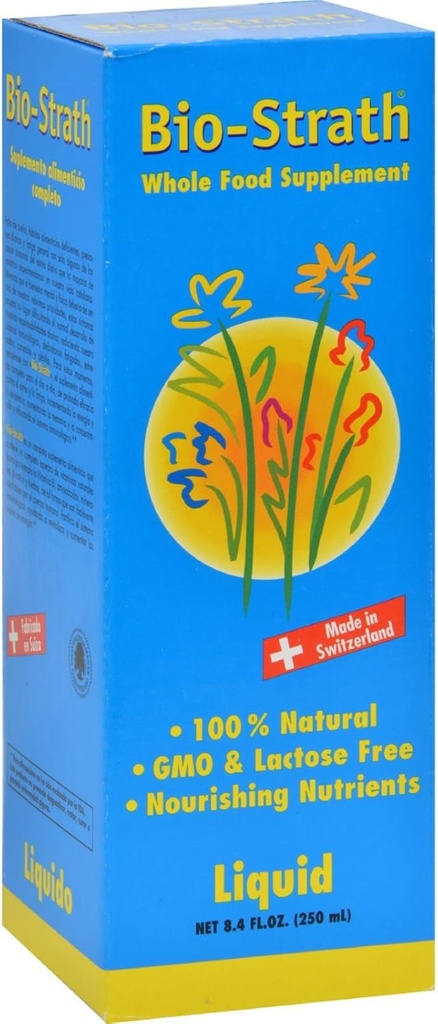 Bio- Strath hele kosttilskud - Stress og træthed Formel - Flydende - 8.4 fl oz