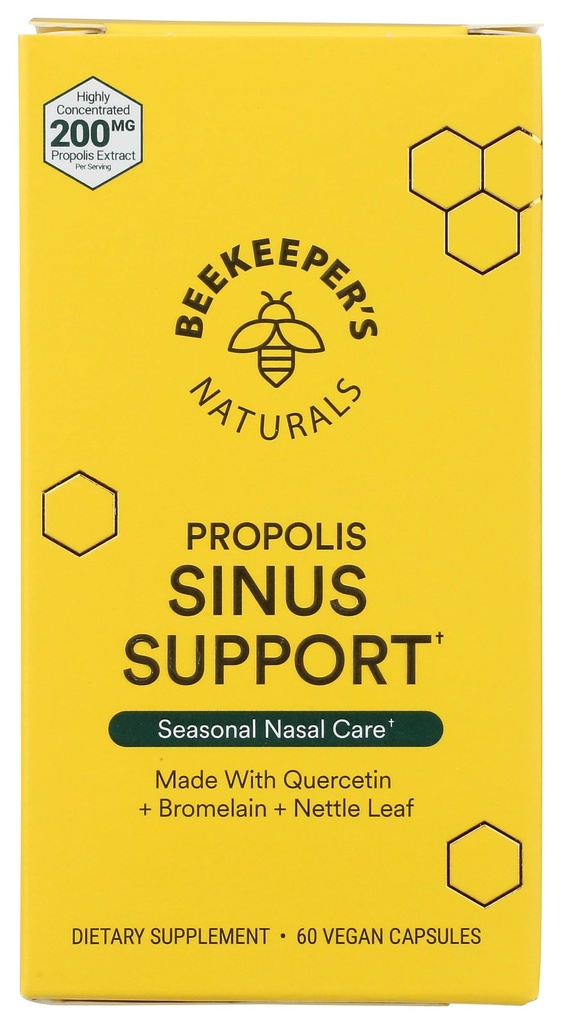 Biavlere Naturals Propolis Sinus Support, 60 Ct