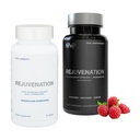 DRINK HRW Foryngelse Ikke aromatiserede Molekylære Hydrogenvandtabletter (60ct) + Foryngelse Raspberry Molekylære Hydrogenvandtabletter (60ct)
