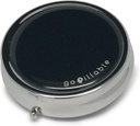 Black Purse Pill Box eller Lille Pill Box til Pocket. Praktisk og Discreet, Great til daglig brug eller til rejser.