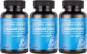 Bioemblem høj Absorption Triple Magnesium Complex 300mg * 124; Magnesium Glycinat for nerver, Malat for energi, Support Muscle Health * 124; Vegan, Non- GMO 270 Kapsler