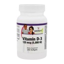 Bariatrispal D-3 125mcg (5000 IE) - Easy Swallow Vegetarisk Softgel (250 kt flaske)