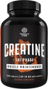 Natures Craft High Strength Tri fase Creatine Tablets for Women & Men - Formel Blend of Creatine Monohydrat, 300mg HCL & Pyruvat Supplement - Muscle Mass Gain & Recovery Supplement - 240 tabletter