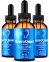 NutraRize (pakke af 3 NeuroQuiet Dryps - Officiel hørelse støtte Formel med All- Natural Ingredients to Help Contentain Sund Auditory Funktion, Premium Gotas anmeldelse (90 Servering)