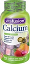 Viafusion Calcium 500 mg, Gummy Vitamin Til voksne, 100 Tæl