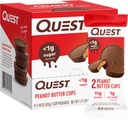 Quest Nutrition Peanut Butter Cups, 11g Protein, 1g Sugar, Low Carb, Gluten Free, Keto Friendly, 12 Greve