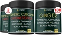 Bundle 7in1 Turmeric Curcumin Supplement & 5in1 Ginger Supplement
