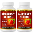 Raspberry Ketone kapsler, All- Natural Formel, Kan støtte aktiv sund livsstil, 1000 mg tillæg, 120 kapsler (ikke Vegan), 4 måneder Supply, Vegan Hindbær Ketone, Ikke GMO