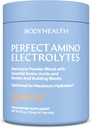 BodyHealth PerfectAmino Electrolytes Powder No Sugar, Keto Sugar Free Fasting Electrolytes Drink Mix, Hydration Powder with Trace Minerals - Orange - 60 Servere