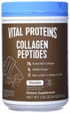 Vital Protein Collagen Peptider, Pasture Raised, Grass Fed, Paleo Friendly, Gluten / Zero Sugar Dairy Free, Chocolate, 32.56 Oz