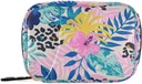 Pill Organizer Leopard Spots Palm blade Pill Box 7 Dag Pill Case Travel Pill Organizer Bag med lynlås Portable ugentlige sag Kompakt størrelse for vitamin supplement Holder