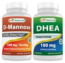 Bedste Naturals D- Mannose 1500mg & DHEA 100mg