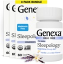 Genexa Sleepology for admirals against 124; Melatonin Free Sleep Calm Aid