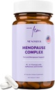 Inositol FEM Menositol 19- in-1 60Caps, Perimenopause & Menopause Kosttilskud til kvinder Vægttab med Myo- Inositol, D- chiro og Isoflavoner, Kontrol Metabolsk Sundhed, 100% Natural, Hormone, SoyFree