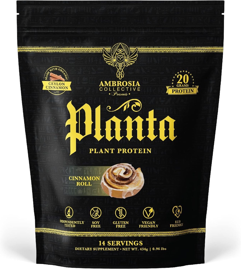 Ambrosia Planta - Premium Plant- baseret protein124; Vegan & Keto Friendly