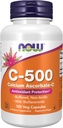 NOW Foods Supplements, Vitamin C-500 Calcium Ascorbate, Antioxidant Protection*, 100 Veg Capsules