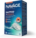 Navage SaltPod w / Alkalol 30 Pack (30 SaltPods) Salt Pod Repills Only - Eksklusivt designet Nasal Vanding System - Sinus Rinse og Alkalol Pods til hurtig & lindrende Relief