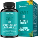 WellPath Zen Stress Relief Supplement + Mood Support Name 124; Calm, Stress & Energy Support