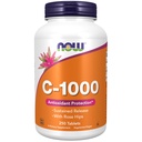 Nu fødevarer Vitamin C- 1000 Vedvarende udgivelse med Rose Hips 250 Tabs (500 (250 X 2))