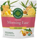 Traditionelle Medicinals Organic, Morning Ease Lozenges, Lemon Ginger - Understøtter graviditet Kvalme Relief & Morning Sygdom forbundet med normal graviditet - 30 Individuelt indpakket Lozenges