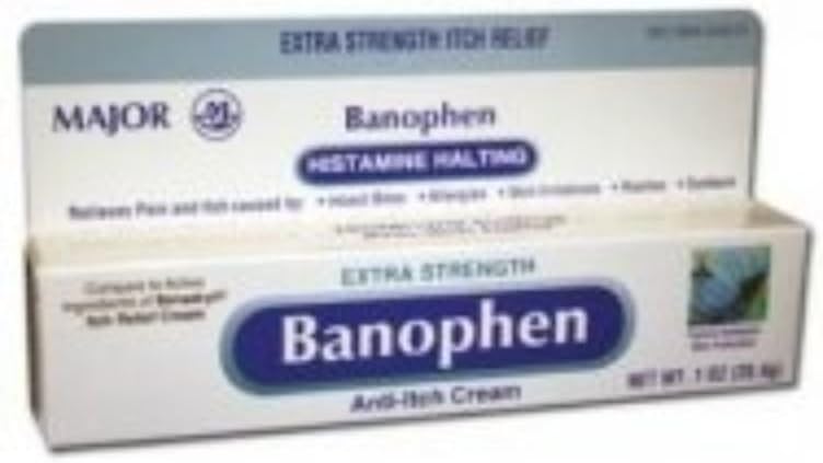 Itch Relief Banophen 2% / 0,1% Cream 30 Gram