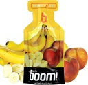 Boom Nutrition Energy Gel - Fruit- Smag Energy Gels - Workout Gel - Energy Gel til cykling - Running Gel - Natural Energy Gel - Banana Peach (24 Pack)