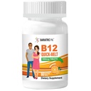 BariatricPal 1.000mcg B12 Sugar- Free Quick Melts (90 Greve) - Orange