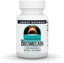 Source Naturals Ananas Enzyme Bromelain - 2.000 GDU / GRAM - 500 mg - 30 kapsler