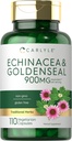 Carlyle Echinacea Goldenseal Kapsler er 124; 110 Greve er 124; 900mg er 124; Vegetarisk, Non- GMO, Gluten fri