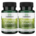 Swanson kanel ekstrakt (250 mg, 90 kapsler) (2 Pack)