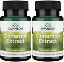 Swanson kanel ekstrakt (250 mg, 90 kapsler) (2 Pack)