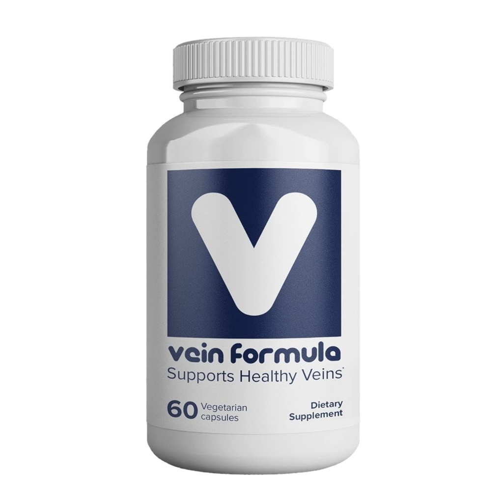 VITASUPORTMD Vein Formel, blodcirkulation og ben Vein Supplement, 60 kapsler, Diosmin Hesperidin 667 mg fra MPFF, mikroniseret bioflavonoider