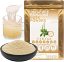 100% ren naturlig plante Psyllium Husk pulver Økologisk Guar Gum, Keto Bagning Pulver, Meal Erstatning Pulver, Psyllium Fiber Pulver, Kostfibre 100g / 3.52oz
