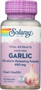 SOLARAY hvidløg supplement, 500 mg