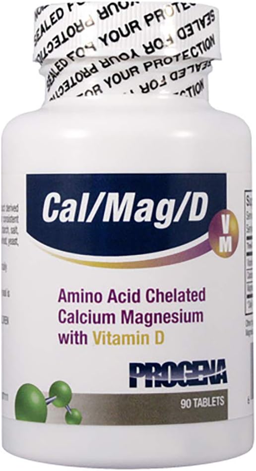 PROGENA - Calcium Magnesium D3 (90 kapsler)