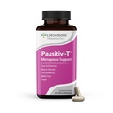 Pausitivi- T - Menopause Support - Kraftfuld Relief for Hot Flashes, Hormone Imbalance & Night Sweats - Nourishes Tissue - Salvie, Chasteberry, Soja Isoflavones & Black Cohosh - 60 Kapsler