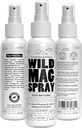 Wild Magnesium Spray fra Dead Sea Salt - naturlige ingredienser - 100% Pure Magnesium Spray - Sikker og effektiv - Muskler kramper, Fælles Spænding, Stress Management