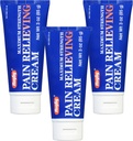 Rugby Maximum Strength Pain Lemping Cream - Lavet med menthol og methylsalicylat - Tilbud Midlertidig fælles og muskel ømhed Relief - 3 Oz. (3 Pack)