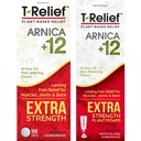 MediNatura T- Relief Extra Strength Pain Relief Arnica + 12 Plantbased Pain Relievers 100ct Tablets T- Relief Extra Strength Pain Relief 3oz Cream Bundle