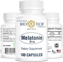 Bio- Tech Pharmacal Melatonin (20 mg, 100 kapsler)