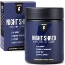 Nat Shred Fat Burner og Natural Sleep Support Buddy 124; Ashwaganda, 5-HTP, CLA, Melatonin Buddy 124; Appetite Suppressant Buddy 124; Weight Loss Support Nighttime Fat Burning (60 Vegetar Capsules)