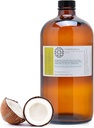 PureC60OliveOil C60 Organic MCT Coconut Oil 1L / 33.8 Fl Oz - 99,95% Carbon 60 Solvent Free 400mg - Amber Glass Flaske - Carbon 60 Coconut Oil - fra Den førende globale producent