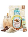 Hydration + Energy Electrolyte Drink Mix - Coffee Horchata Agua Fresca Flavor 124; Sukkerfrit pulver med koffein, L- Theanine, kokos vand & mineraler